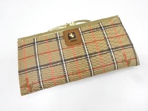 リサイクル　Ferrari　がま口長財布